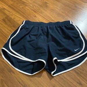 blue nike shorts